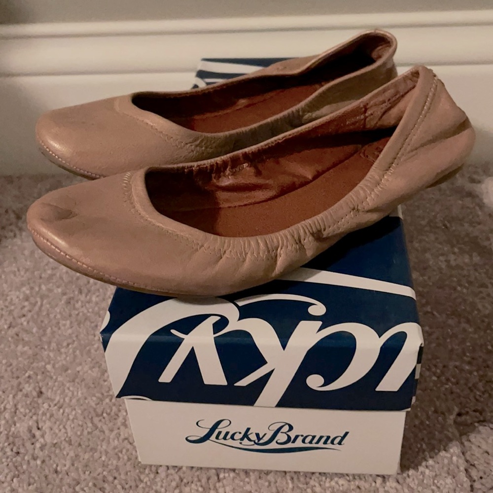 EUC Lucky Brand LK-EMMIE Flats